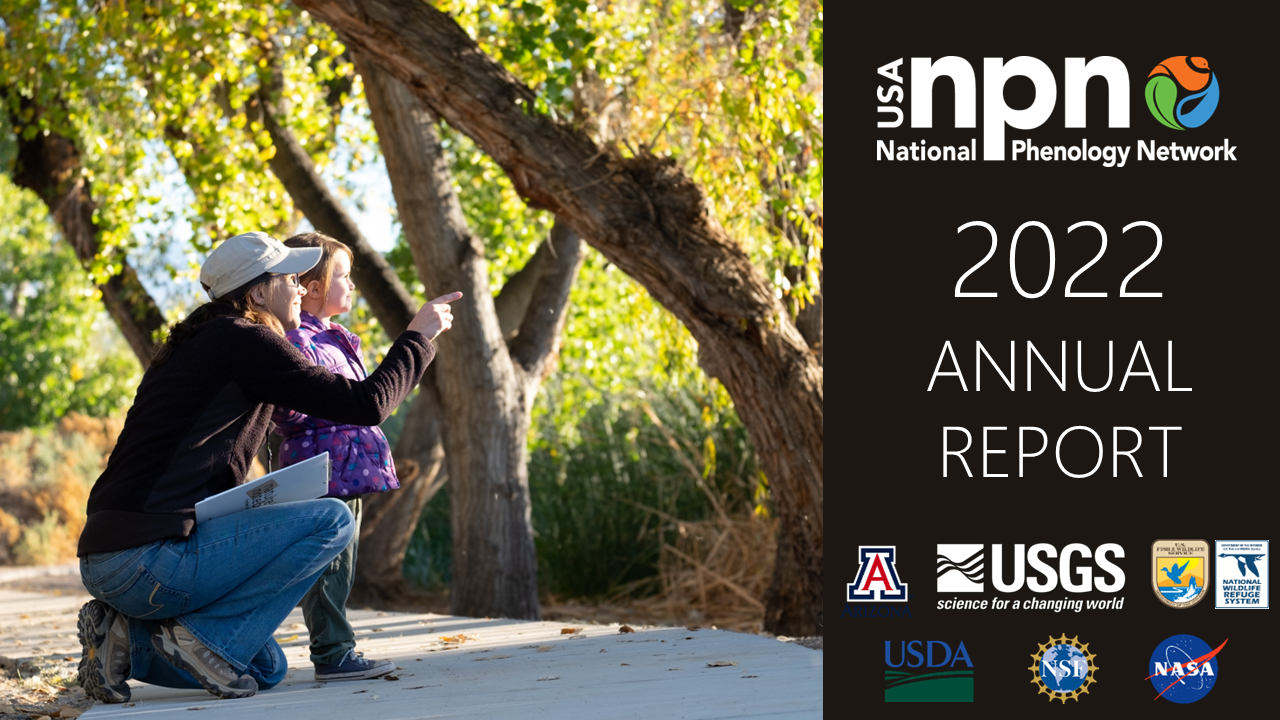 USA-NPN 2022 Annual Report cover